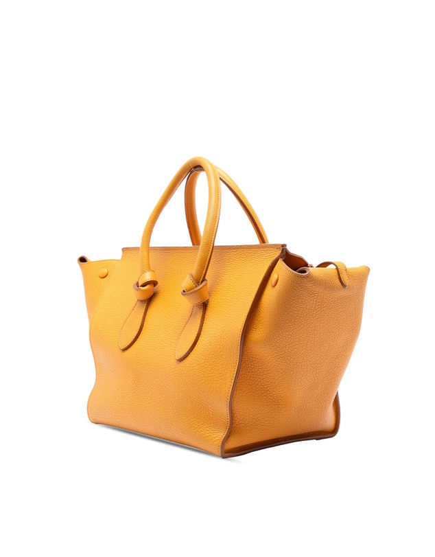 Pre-Loved by Azura Reborn - Pre-Loved Small Grained Calfskin Tie Knot Handbag
