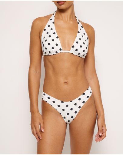 Soft White Base Polka Dot
