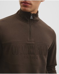 Country Road - Australian Cotton Half Zip Heritage Sweat