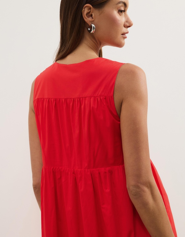 Atmos&Here - Louisa V-Neck Midi Dress