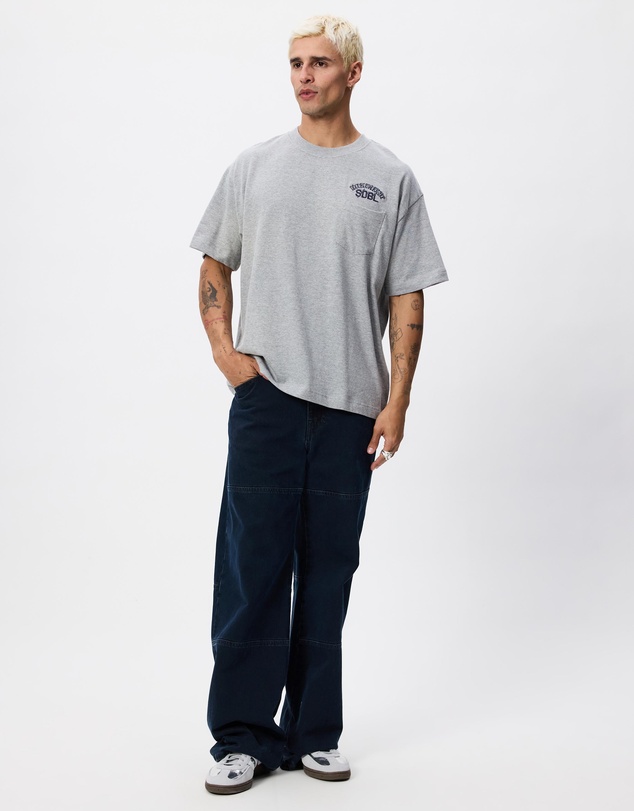 S Double - Team Heavyweight Pocket T-Shirt