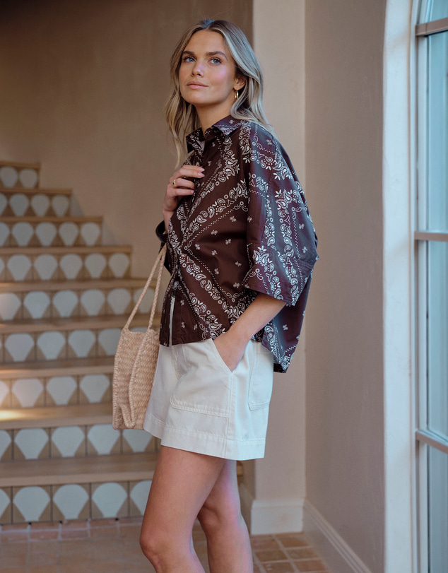 Ceres Life - Sarah Boxy Shirt