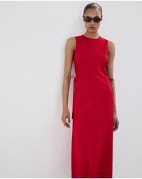 M.N.G - Cut-Out Dress with Bows