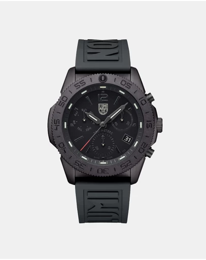 Luminox - Luminox Pacific Diver Blackout Chronograph Watch Set