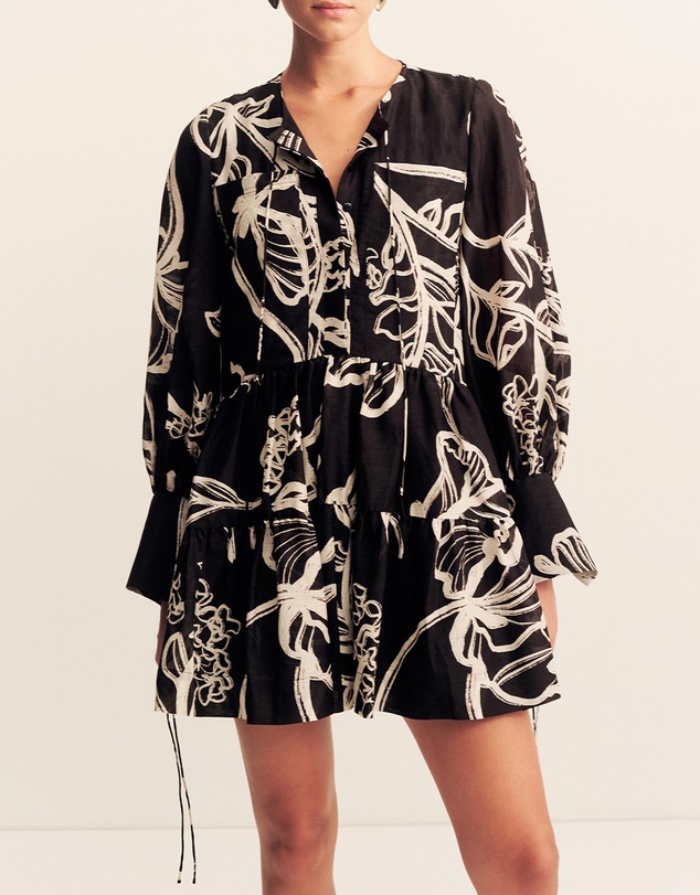 Shona Joy - Lila Tiered Mini Dress