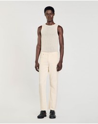 Sandro - Regular Ecru Jeans