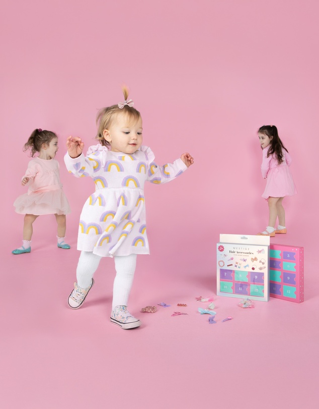 Mestige Kids - 12 Day Pastel Hair Accessories Advent Calendar