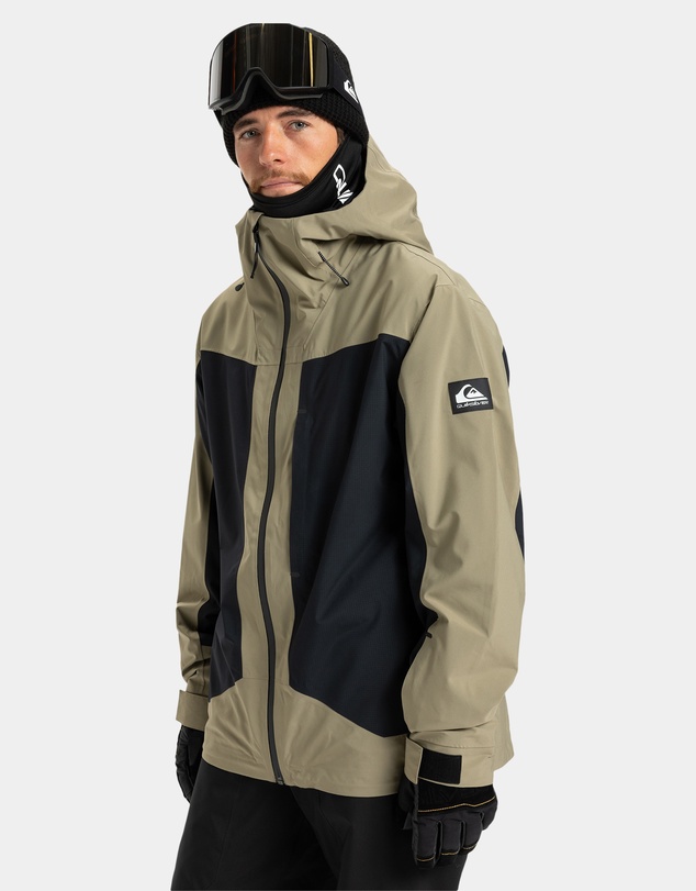 Quiksilver - Mens Ultralight Stretch 20K Snow Jacket