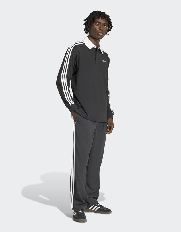 adidas Originals - 3-STRIPES RUGBY LONGSLEEVE POLO Mens