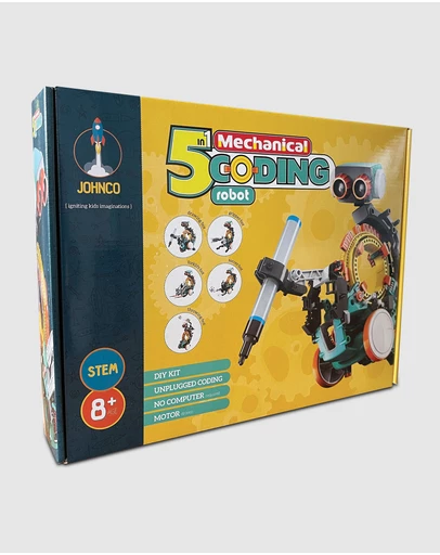 JOHNCO - Johnco - 5 in 1 Mechanical Coding Robot