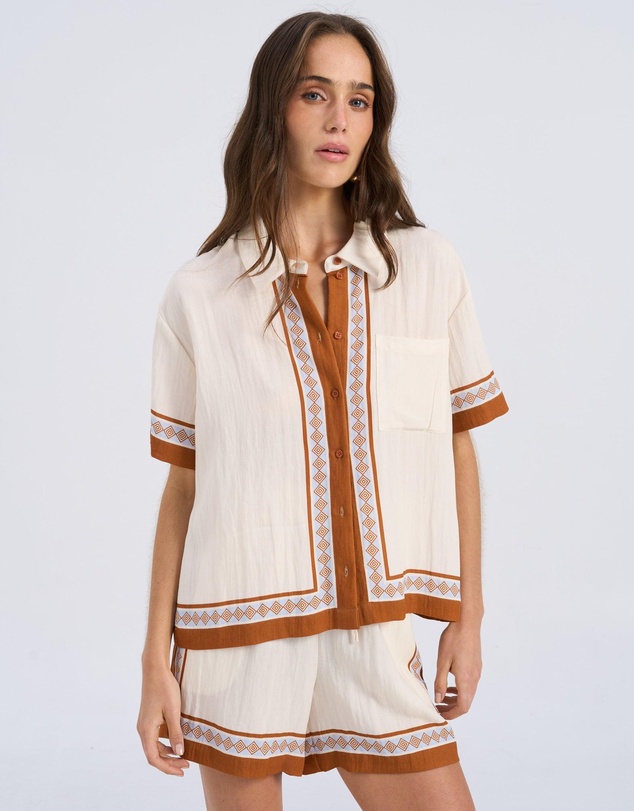 Vero Moda - Elise Printed Shirt