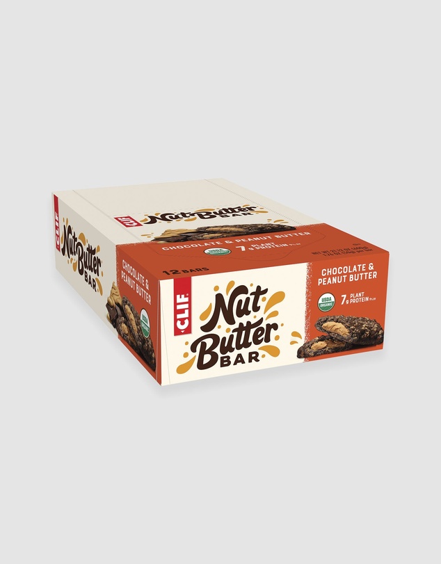 CLIF - Chocolate & Peanut Butter Nut Butter Bar - 12x50g