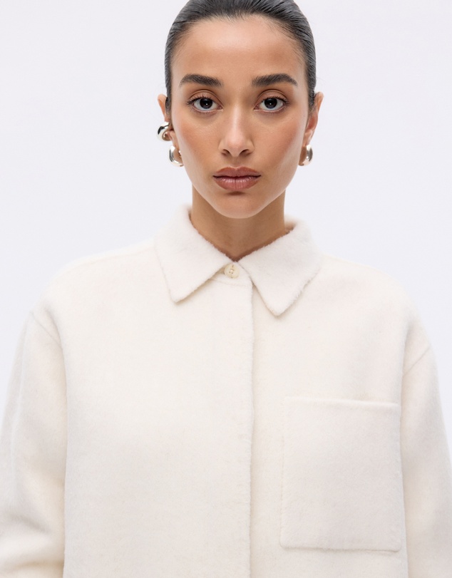 Minima Esenciales - Orla Double Faced Wool Jacket