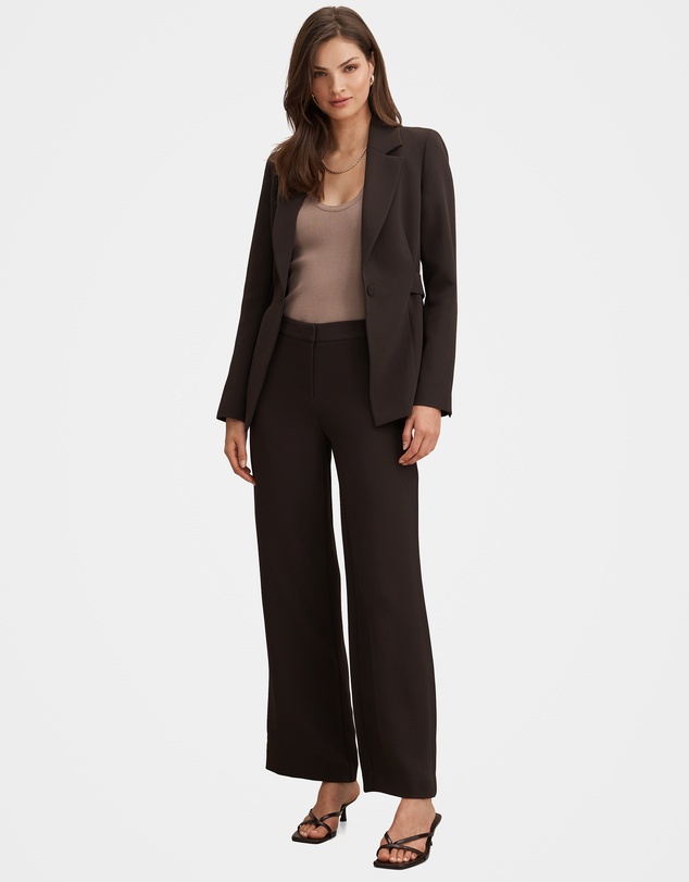 Forever New - Daphne Mid Waist Straight Leg Pants