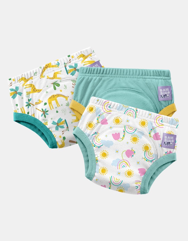 Splash About - 3 Pack Reusable Potty Training Pants Elite - Blue Skies
