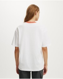 Cotton On - The Lcn Music Boxy Graphic Tee
