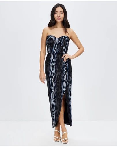 Honey and Beau - Untamed Bustier Maxi Dress