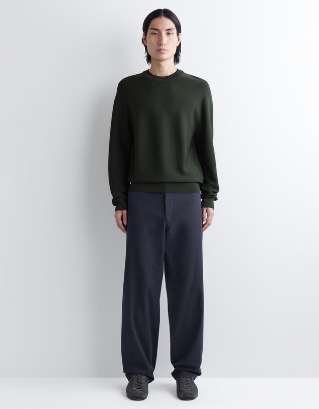 COS - Contrast-Tipped Crew-Neck Jumper