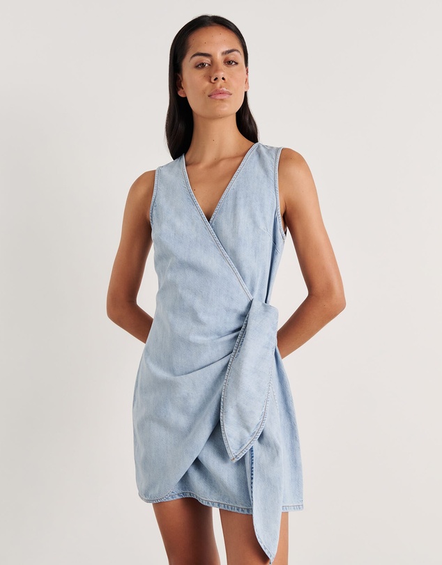 Jag - Loe Wrap Mini Dress