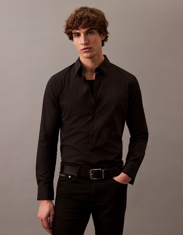 Calvin Klein - Slim Stretch Poplin Shirt