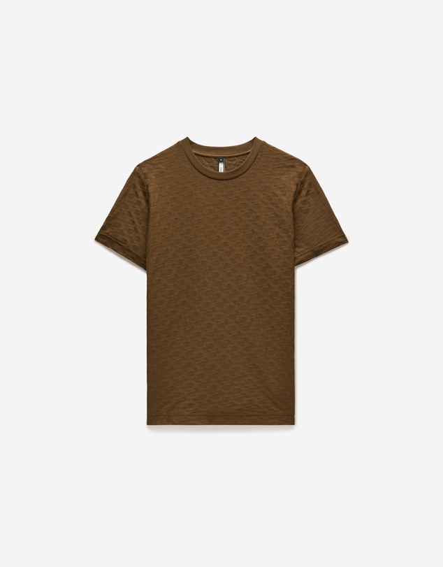 Calibre - Monogram Jacquard T-shirt Toffee