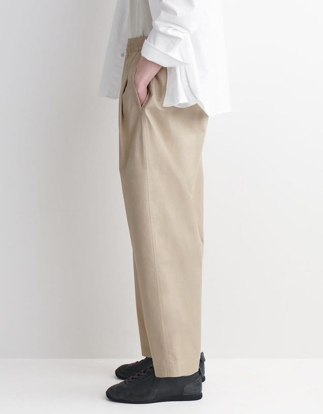 COS - Cropped Elasticated Relaxed-Fit Wide-Leg Trousers