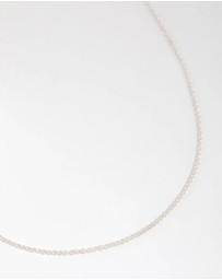 Lovisa - Sterling Silver Twist Chain Necklace