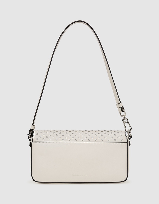 Karl Lagerfeld - Ikon/K Studs Soft Shoulder Bag
