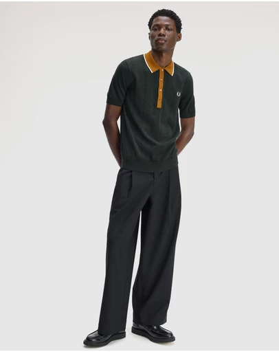 Fred Perry - Cable Knit Shirt