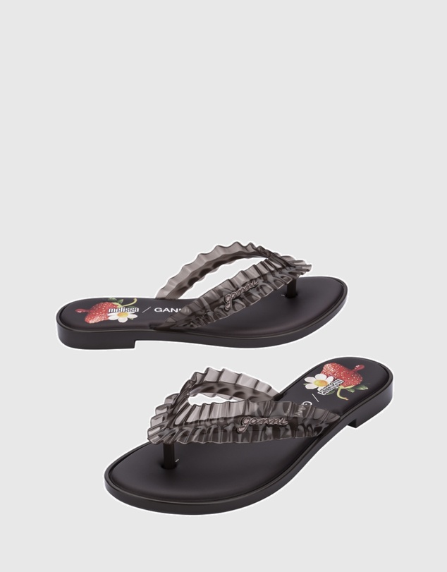 Melissa - MELISSA FLIP FLOP SLIM + GANNI