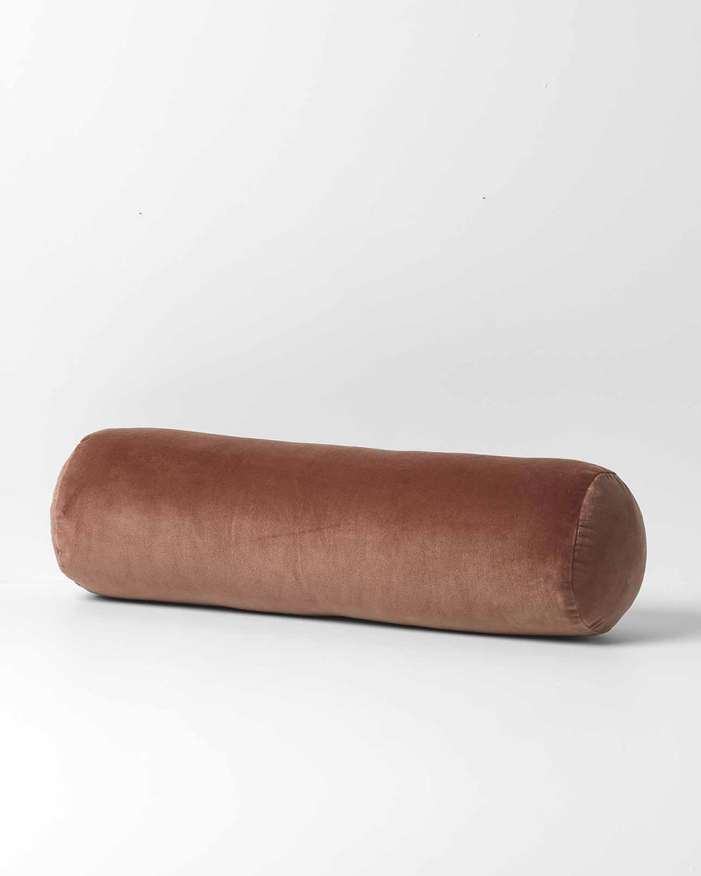 Aura Home - Velvet Bolster - Cushions (Clove) Velvet Bolster