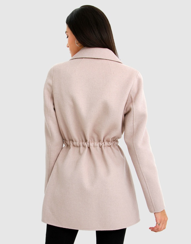 Belle & Bloom - Electric Feel Drawstring Coat