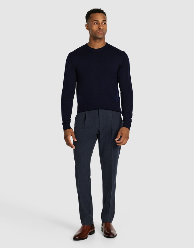 Tarocash - Wesley Merino Wool Crew Knit