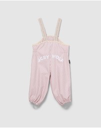 Crywolf - BABY WANDER OVERALL Gingham