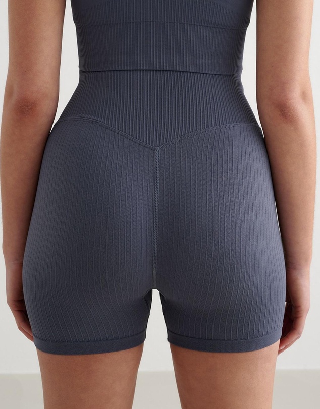 Aim'n - Ribbed Seamless Midi Biker Shorts