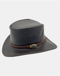 Jacaru - Jacaru 1301W Children's Hat Waxed Leather
