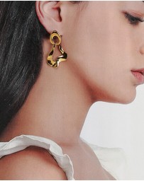 ALDO - Glowup Stainless Steel Chandelier Earrings