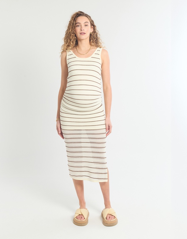 Soon Maternity - Lily Crocheted Midi Dress