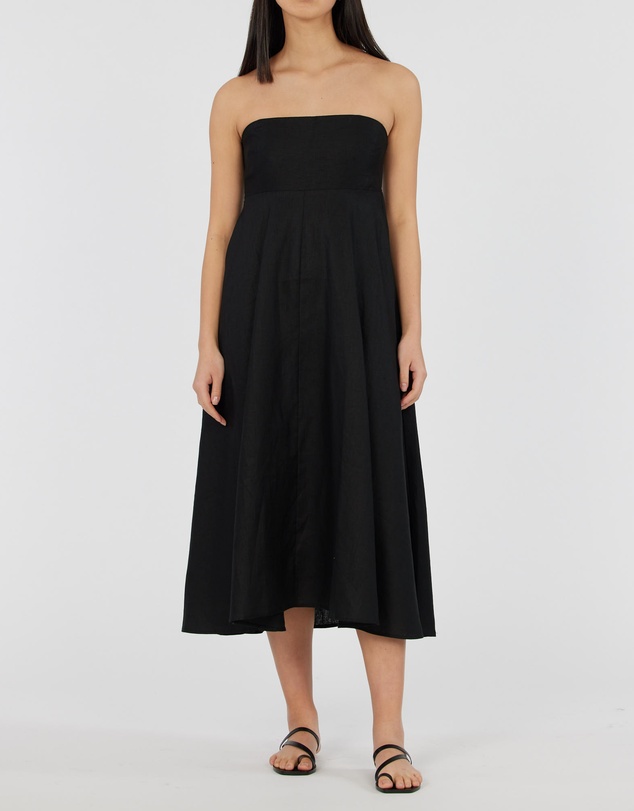 Amelius - Corinna Linen Midi Dress