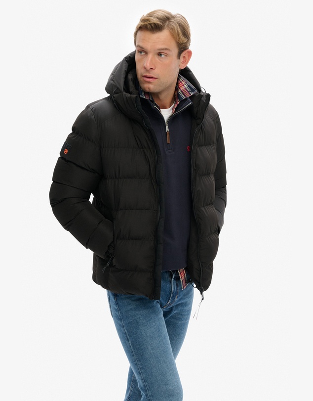 Superdry - Hooded Sports Puffer Jacket