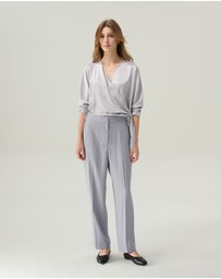 IDA+S - Eliza Silk Suit Pants
