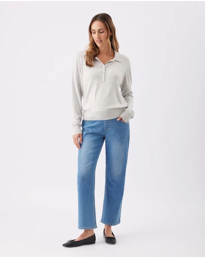 Ripe Maternity - Teddy Straight Jean