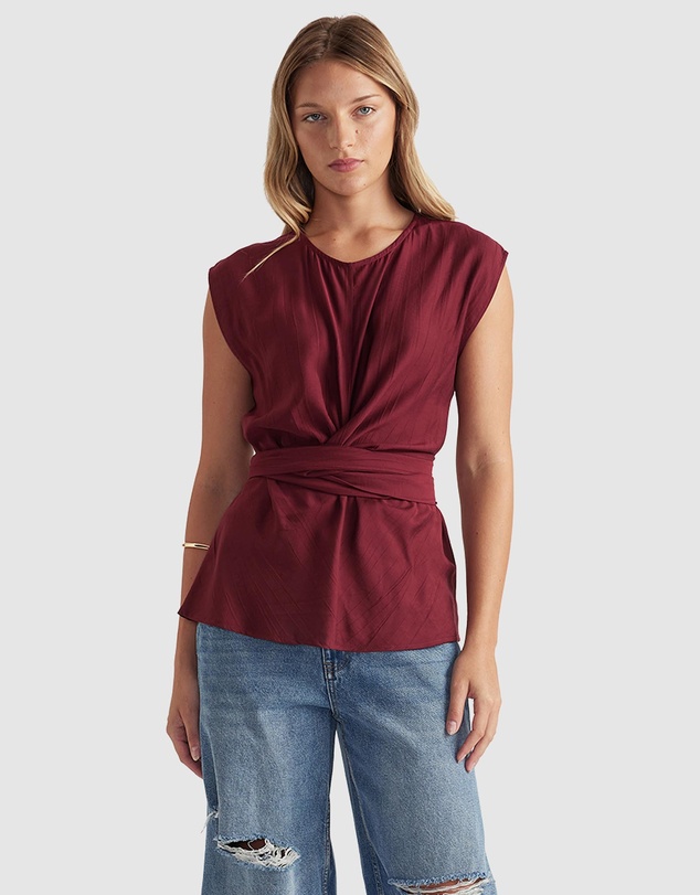 Decjuba - Tia Knot Front Top
