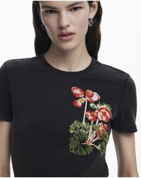 Desigual - Floral T-shirt M. Christian Lacroix