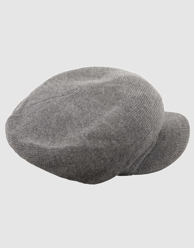 Max Alexander - European Made Grey Wool Beret Cap