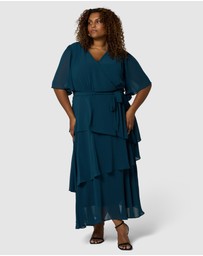 Pink Dusk by Curve Project - Hypnotic Maxi Dress