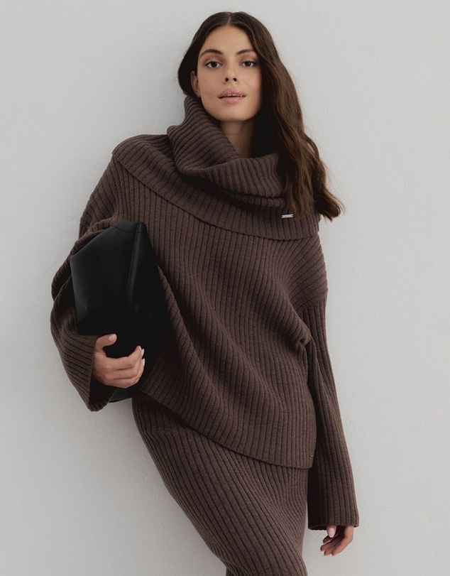Aim'n - Rib Knit Sweater