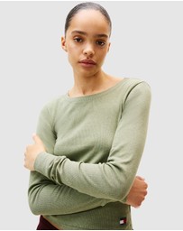 Tommy Hilfiger - Long Sleeve Rib Tee
