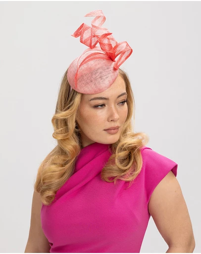 Morgan & Taylor - Wendy Fascinator in Pink