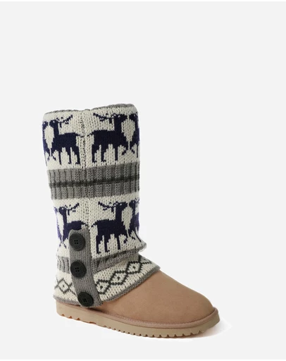 Ozwear Connection Uggs - Ugg Cardy Stretchy Knit Leg Warmers Slouch Socks